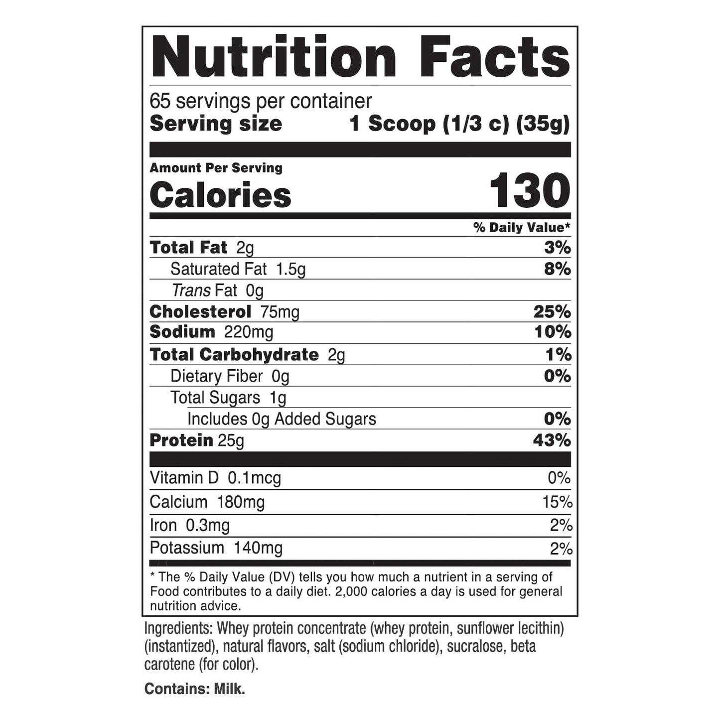 Nutricost Whey Protein Powder, Unflavored, 5 pounds - from Whey Protein Concentrate