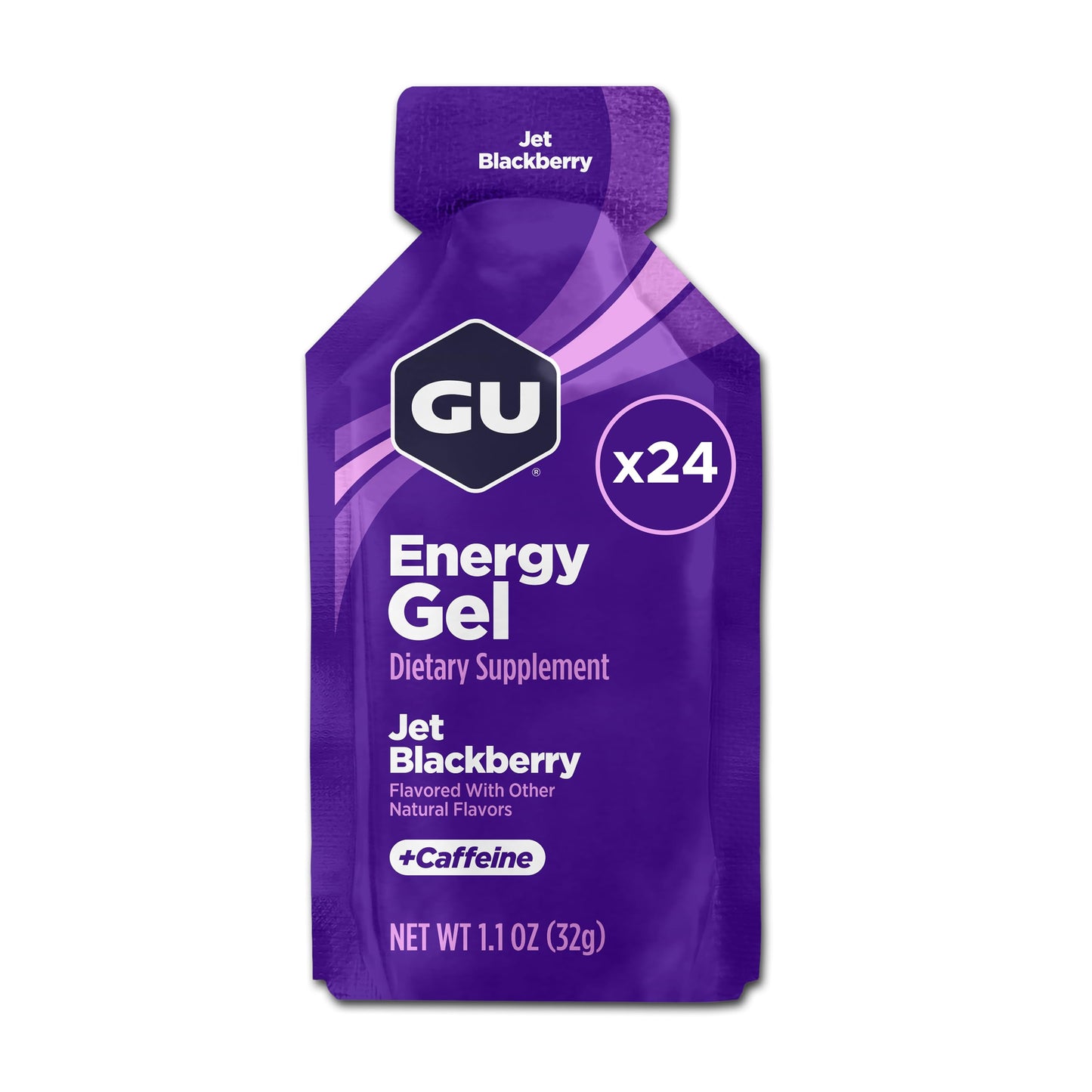 GU Energy Original Sports Nutrition Energy Gel, Vegan, Gluten-Free, Kosher, and Dairy-Free On-the-Go Energy for Any Workout, 24-Count, Assorted Fruity Flavors