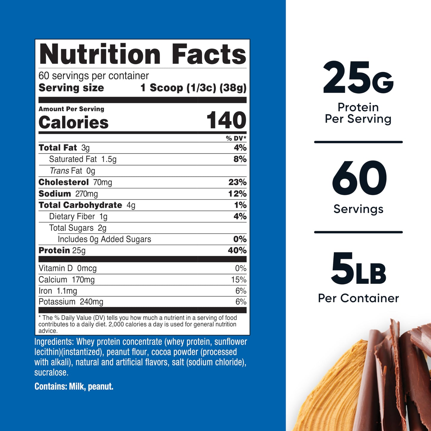 Nutricost Whey Protein Powder, Unflavored, 5 pounds - from Whey Protein Concentrate