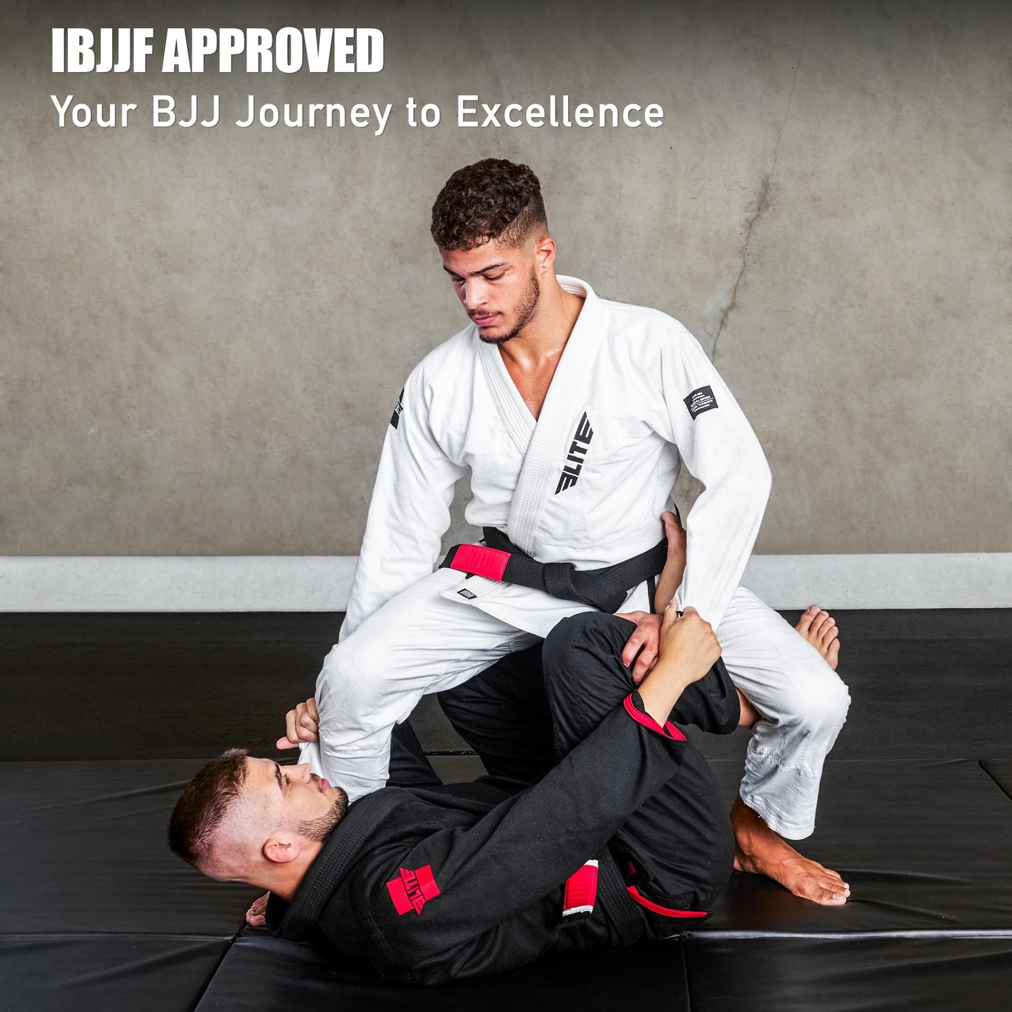 Elite Sports BJJ GI for Men IBJJF Kimono BJJ Jiujitsu GIS W/Preshrunk Fabric & Free Belt (See Special Sizing Guide)
