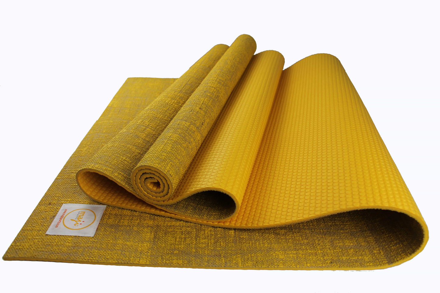 Jute Premium ECO Fitness, pilates, Yoga Mat + Foot Massager - 7.5 X 17.5 cm