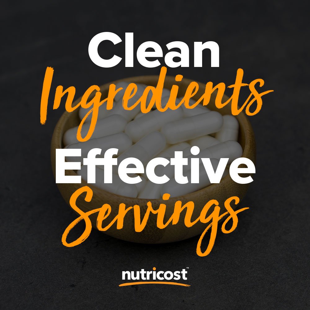 Nutricost Vitamin C with Zinc Capsules, 120 Servings - 1000mg, 45mg Zinc, Non-GMO, Gluten Free Vitamin C Supplement