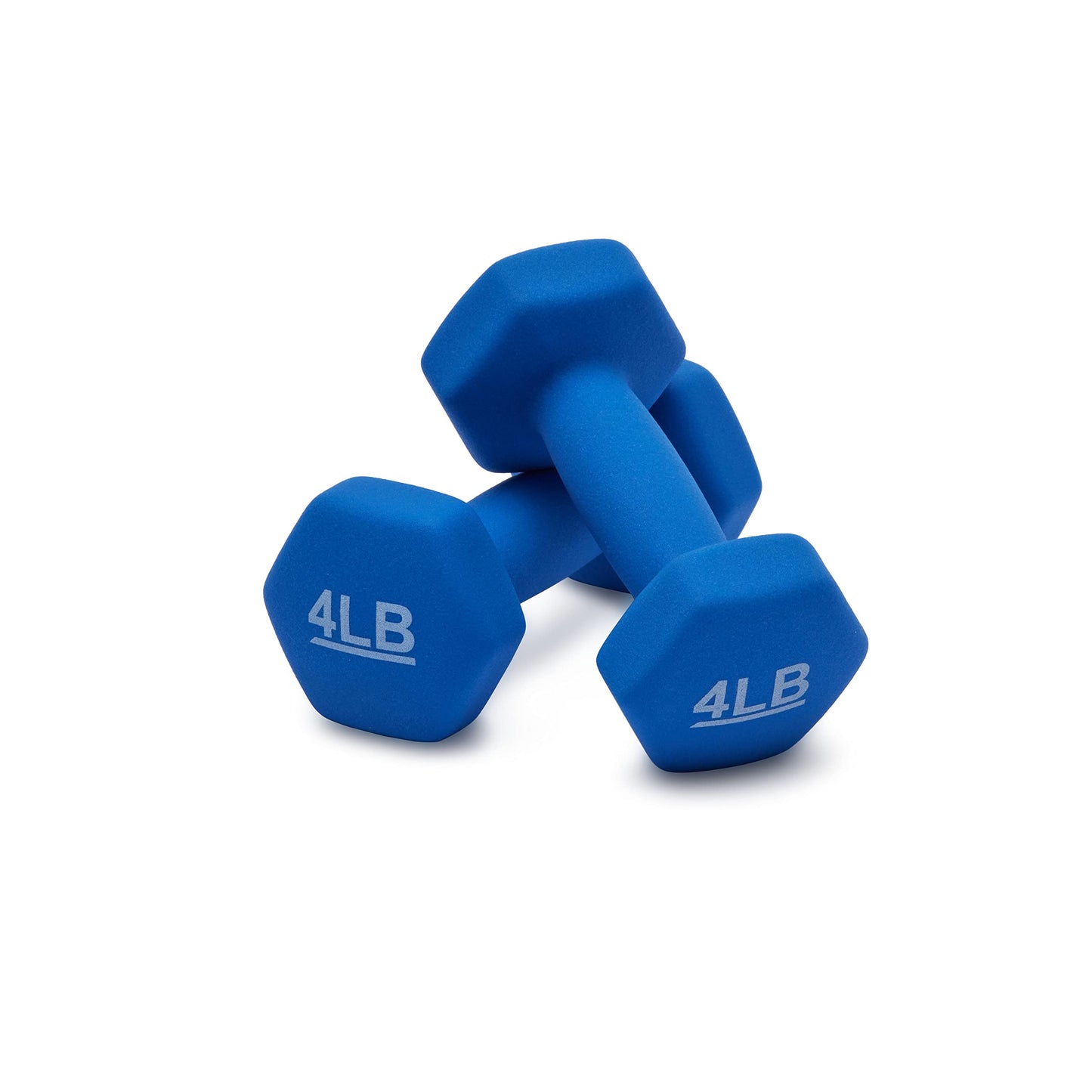 Amazon Basics Neoprene Dumbbell Hand Weights for Exercise and Muscle Toning