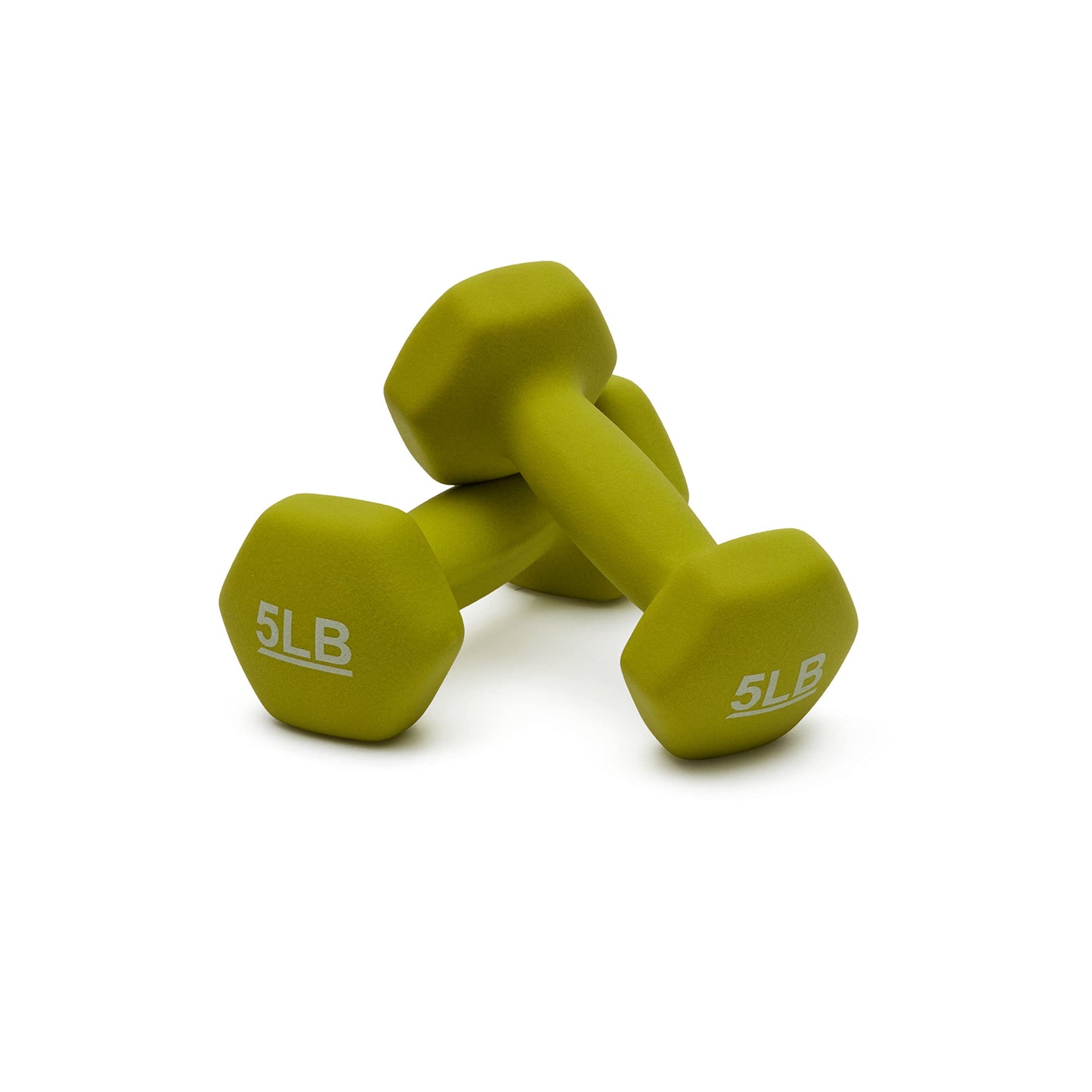 Amazon Basics Neoprene Dumbbell Hand Weights for Exercise and Muscle Toning