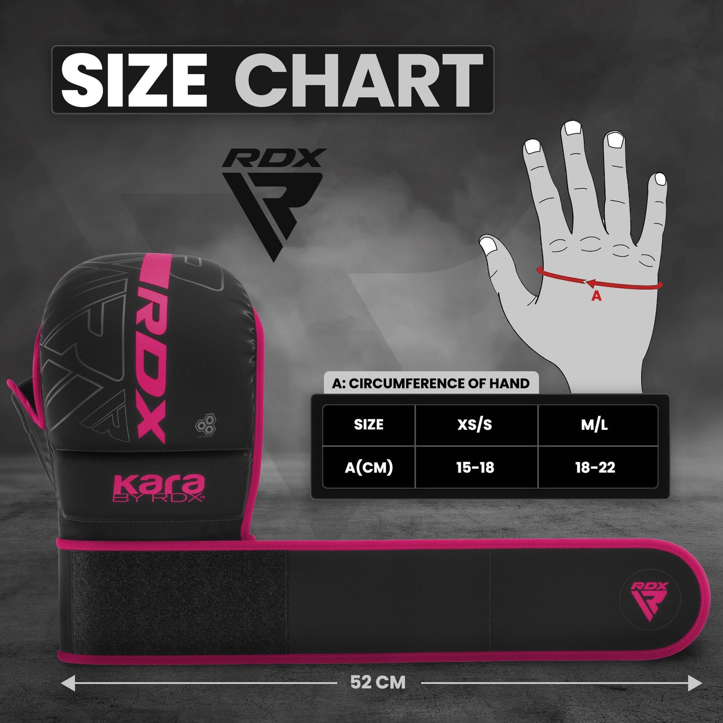 RDX MMA Gloves Sparring Grappling, Hybrid Open Palm Martial Arts Mitts Men Women, Maya Hide Leather Wrist Support, Cage Fighting Combat Sports Boxing Glove Training, Muay Thai, Punching Bag Kickboxing