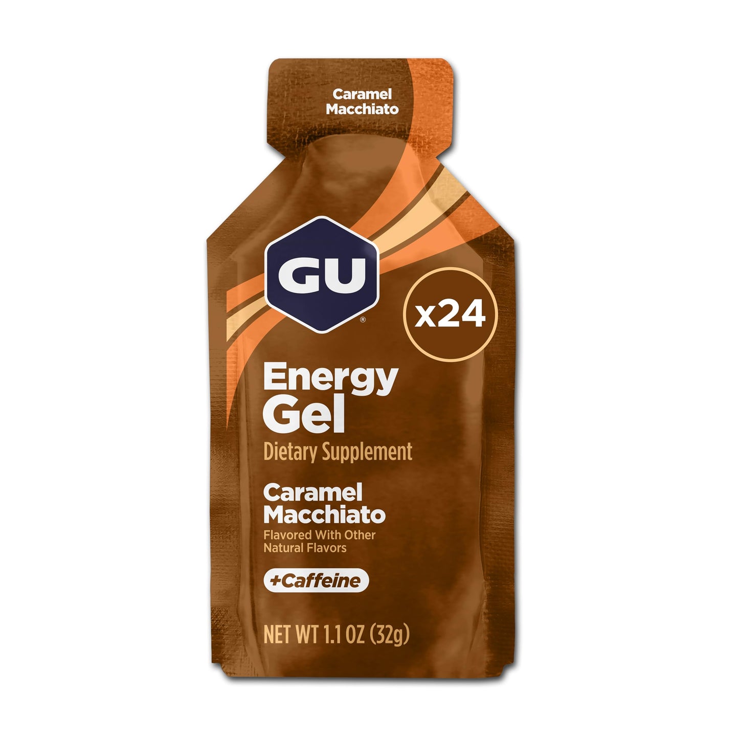 GU Energy Original Sports Nutrition Energy Gel, Vegan, Gluten-Free, Kosher, and Dairy-Free On-the-Go Energy for Any Workout, 24-Count, Assorted Fruity Flavors