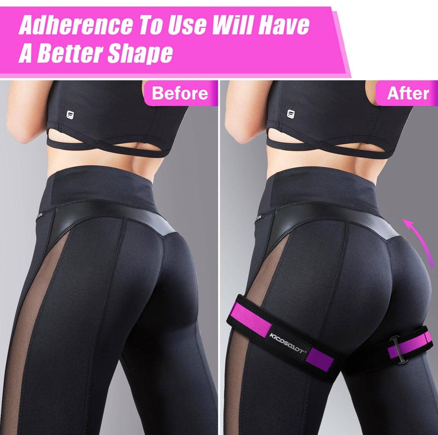 Booty Bands for Women Glutes & Hip Building,BFR Bundle Booty Bands,Blood Flow Restriction Bands,Glute Bands-Best Fabric Resistance Bands for Exercising Your Butt, Squat, Thigh, Fitness