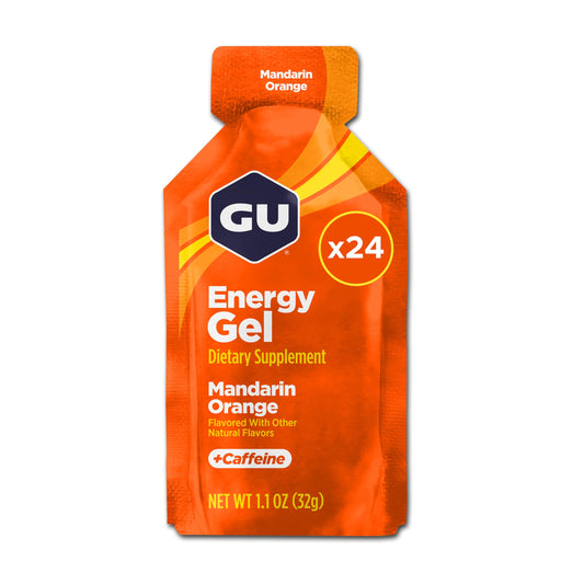 GU Energy Original Sports Nutrition Energy Gel, Vegan, Gluten-Free, Kosher, and Dairy-Free On-the-Go Energy for Any Workout, 24-Count, Assorted Fruity Flavors