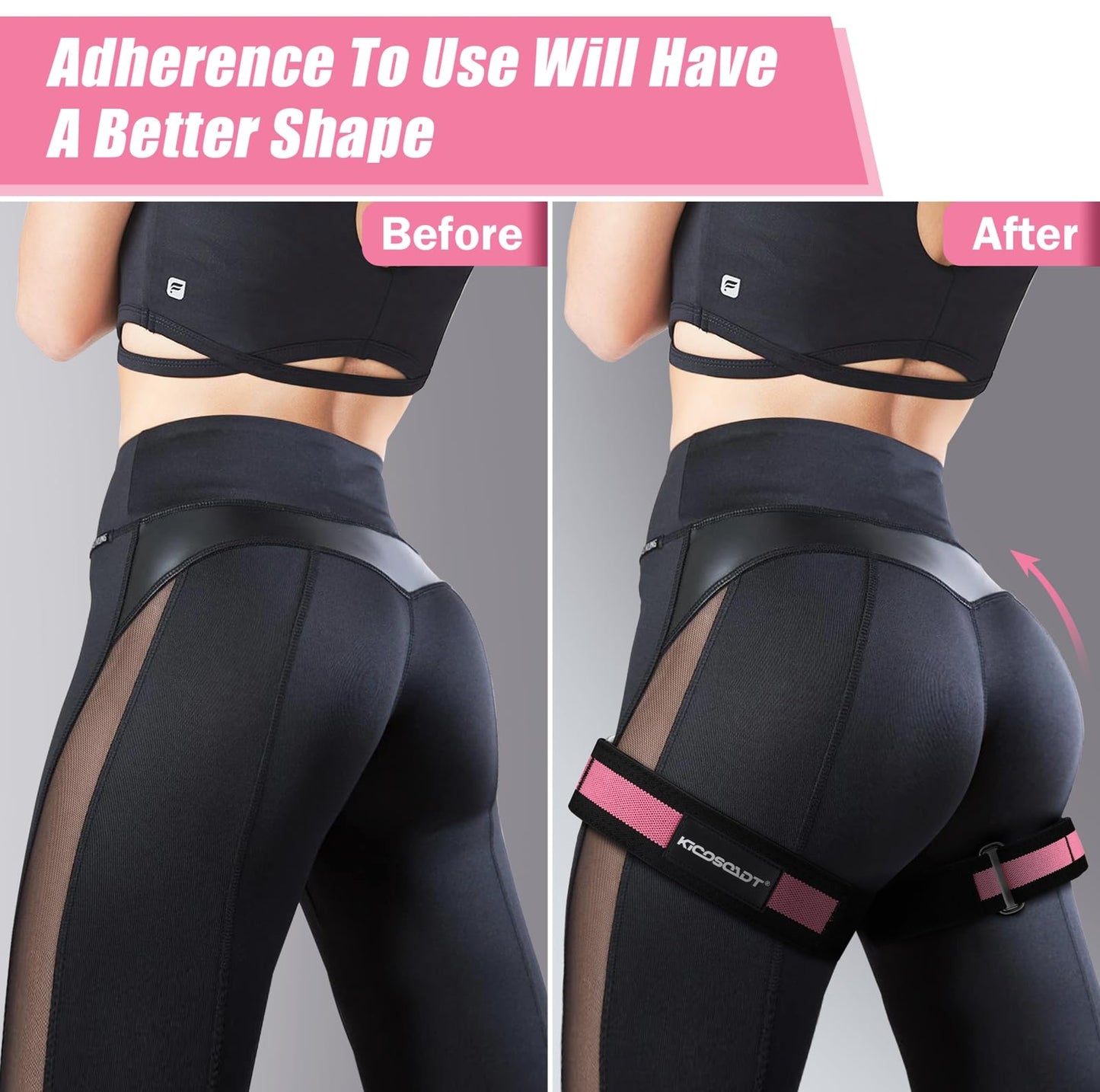 Booty Bands for Women Glutes & Hip Building,BFR Bundle Booty Bands,Blood Flow Restriction Bands,Glute Bands-Best Fabric Resistance Bands for Exercising Your Butt, Squat, Thigh, Fitness