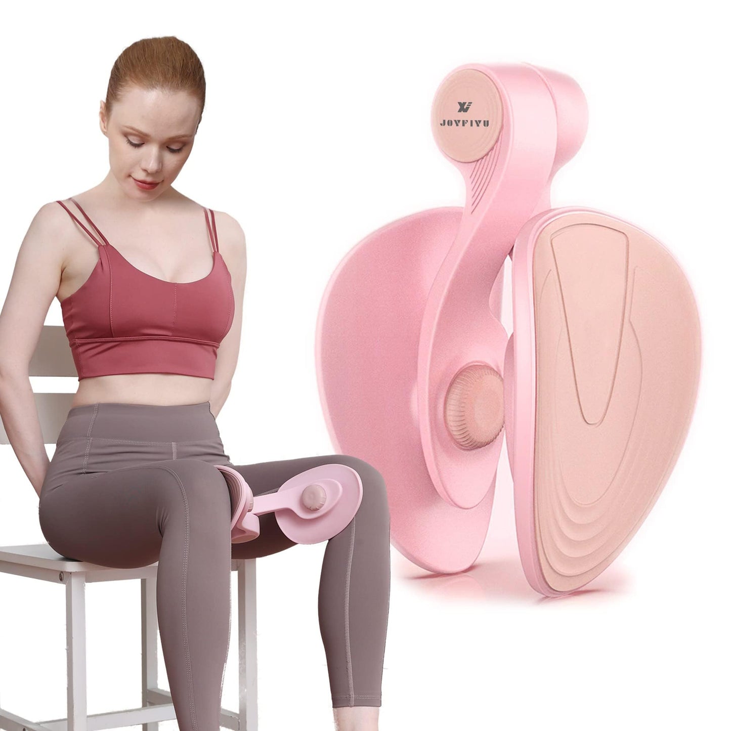 Thigh Trainer - Thigh Exerciser & Toner for Women, Inner Thigh Workout Equipment with 26lbs Resistance, Kegel Exercise Tool for Pelvic Floor & Thigh Tightening (Upgraded)