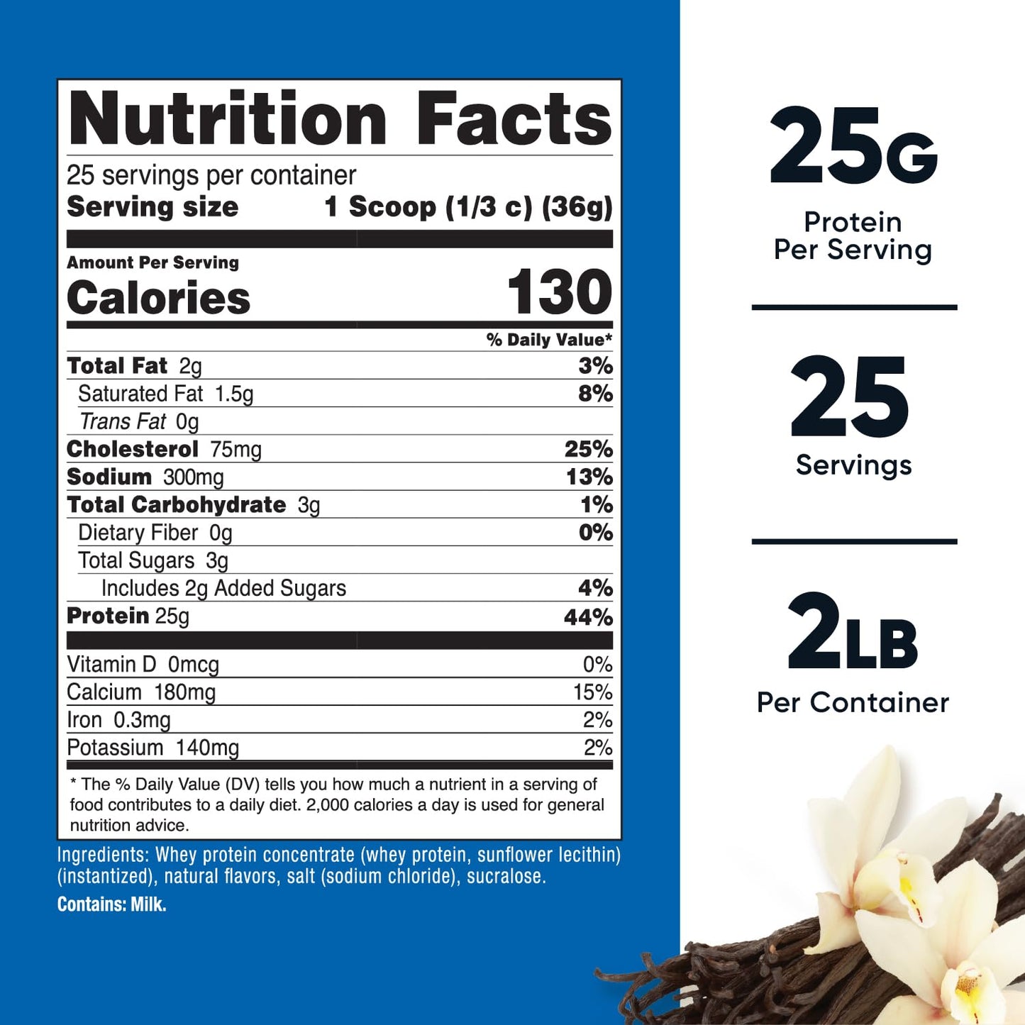 Nutricost Whey Protein Powder, Unflavored, 5 pounds - from Whey Protein Concentrate