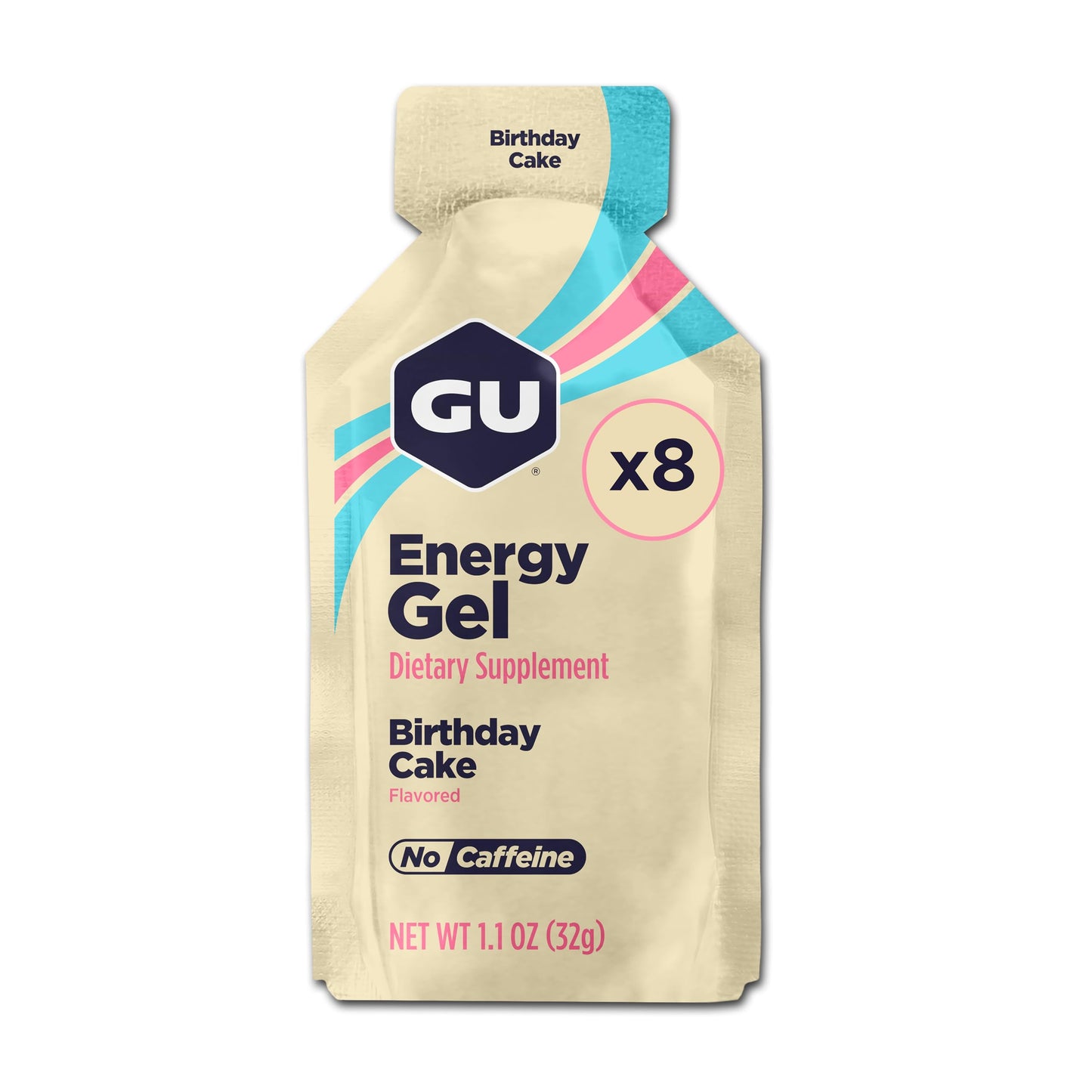 GU Energy Original Sports Nutrition Energy Gel, Vegan, Gluten-Free, Kosher, and Dairy-Free On-the-Go Energy for Any Workout, 24-Count, Assorted Fruity Flavors