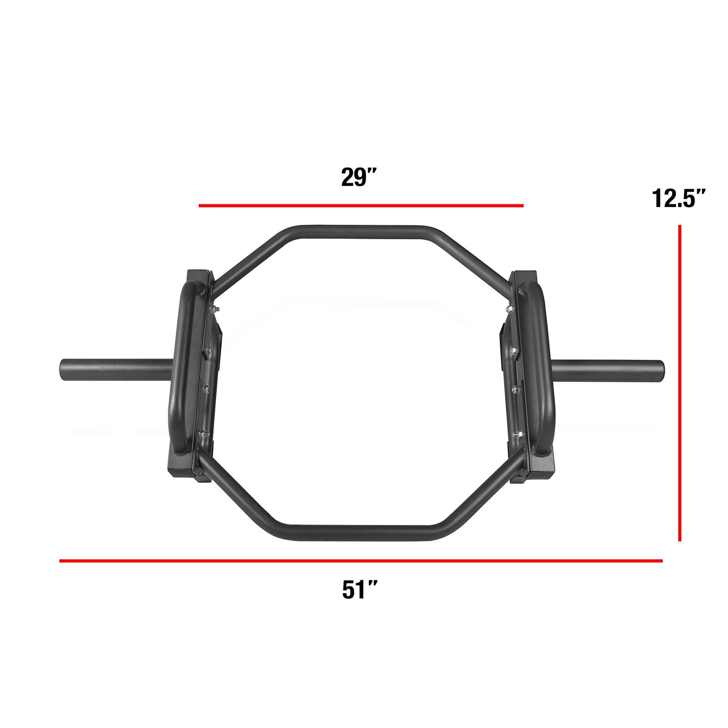 CAP Barbell Olympic Trap Bar and Shrug Bar for Deadlifts
