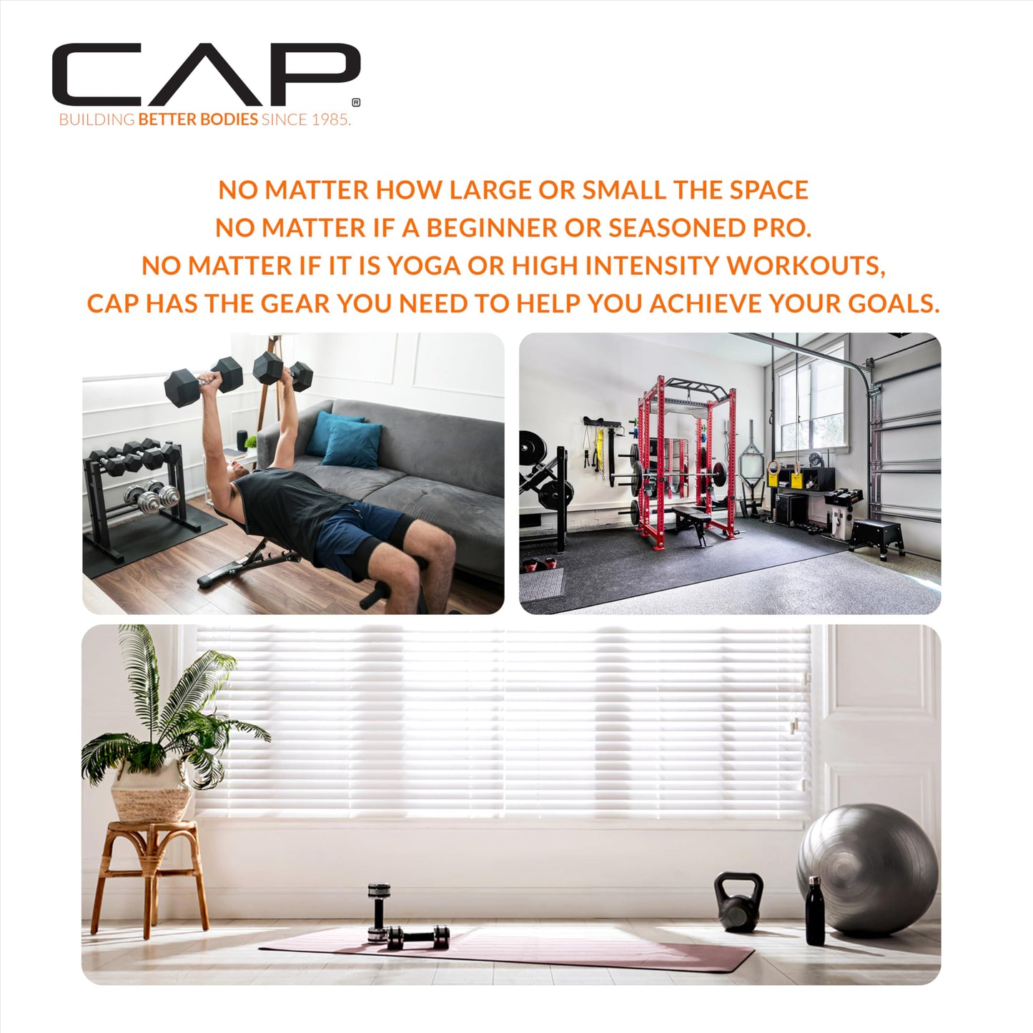CAP Barbell Olympic Trap Bar and Shrug Bar for Deadlifts