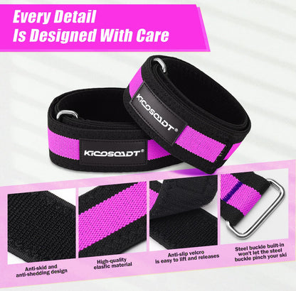 Booty Bands for Women Glutes & Hip Building,BFR Bundle Booty Bands,Blood Flow Restriction Bands,Glute Bands-Best Fabric Resistance Bands for Exercising Your Butt, Squat, Thigh, Fitness