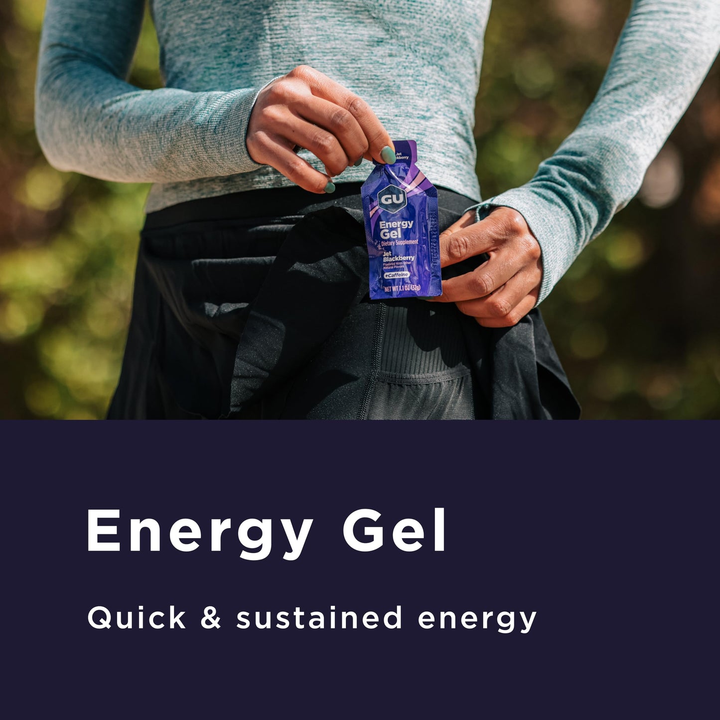 GU Energy Original Sports Nutrition Energy Gel, Vegan, Gluten-Free, Kosher, and Dairy-Free On-the-Go Energy for Any Workout, 24-Count, Assorted Fruity Flavors