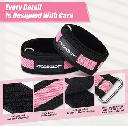Booty Bands for Women Glutes & Hip Building,BFR Bundle Booty Bands,Blood Flow Restriction Bands,Glute Bands-Best Fabric Resistance Bands for Exercising Your Butt, Squat, Thigh, Fitness
