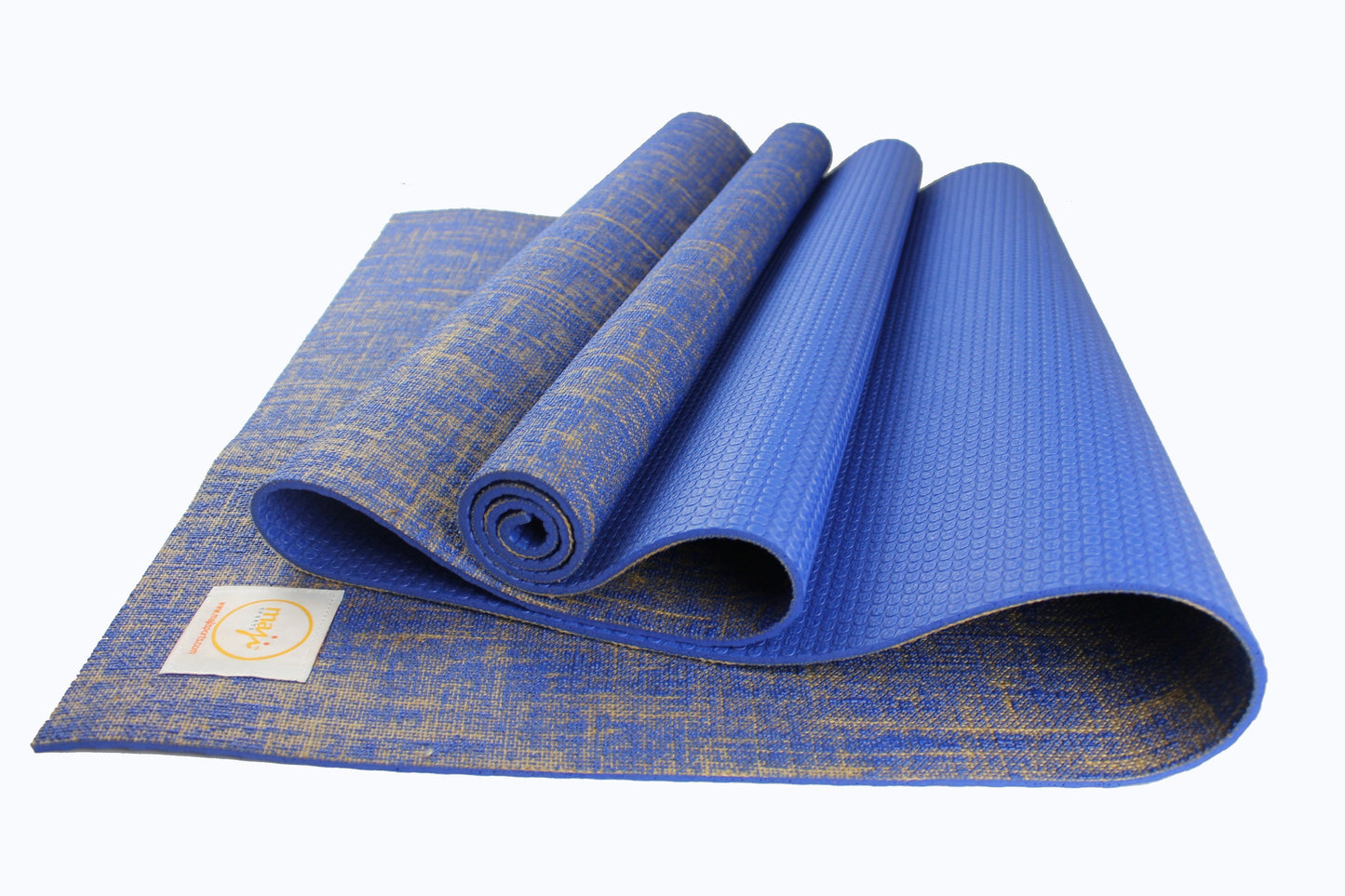 Jute Premium ECO Fitness, pilates, Yoga Mat + Foot Massager - 7.5 X 17.5 cm
